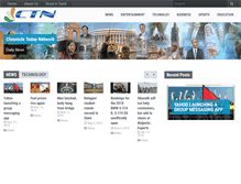Tablet Screenshot of chronicletodaynetwork.com